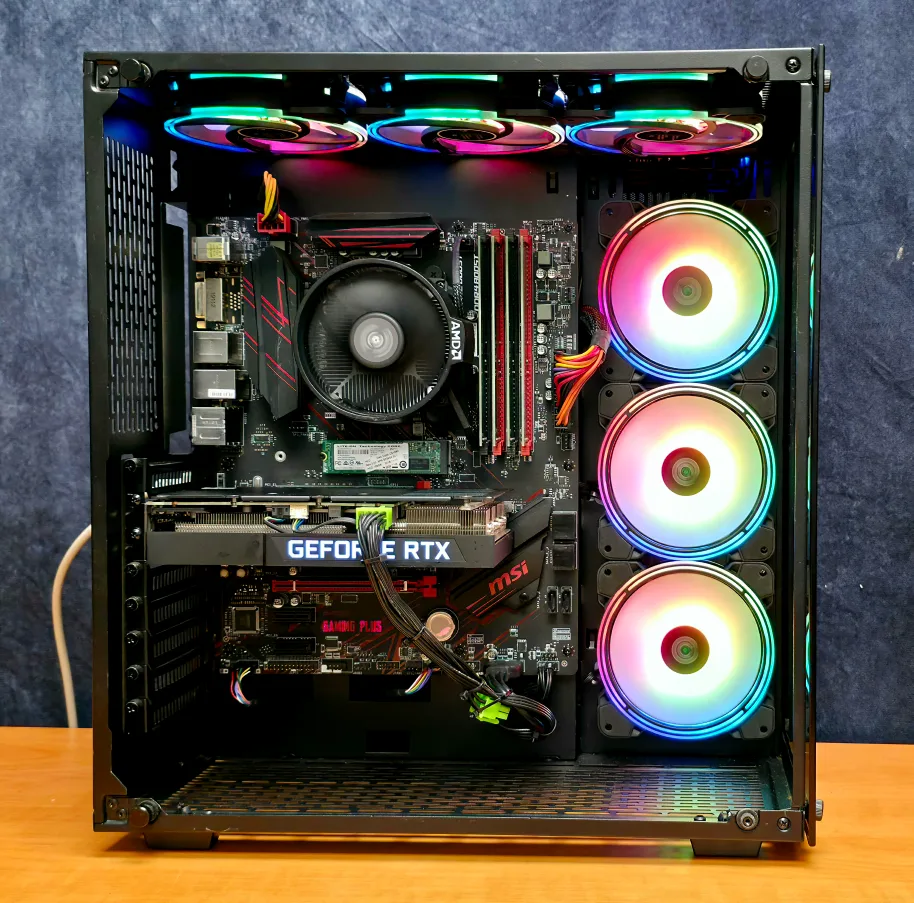 ⚡ Gaming PC | AMD Ryzen 5 | RTX 3060 Ti 8GB | 16GB RAM image indicator(2)