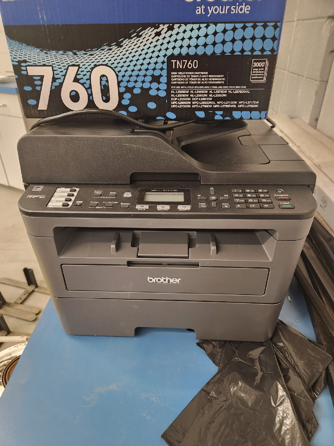 Brother MFC-L2710DW All-in-One Laser Printer