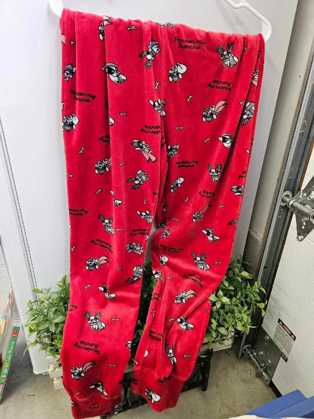 Ardene 'Pardon My Frenchie' Pajama Pants - Size L thumbnail