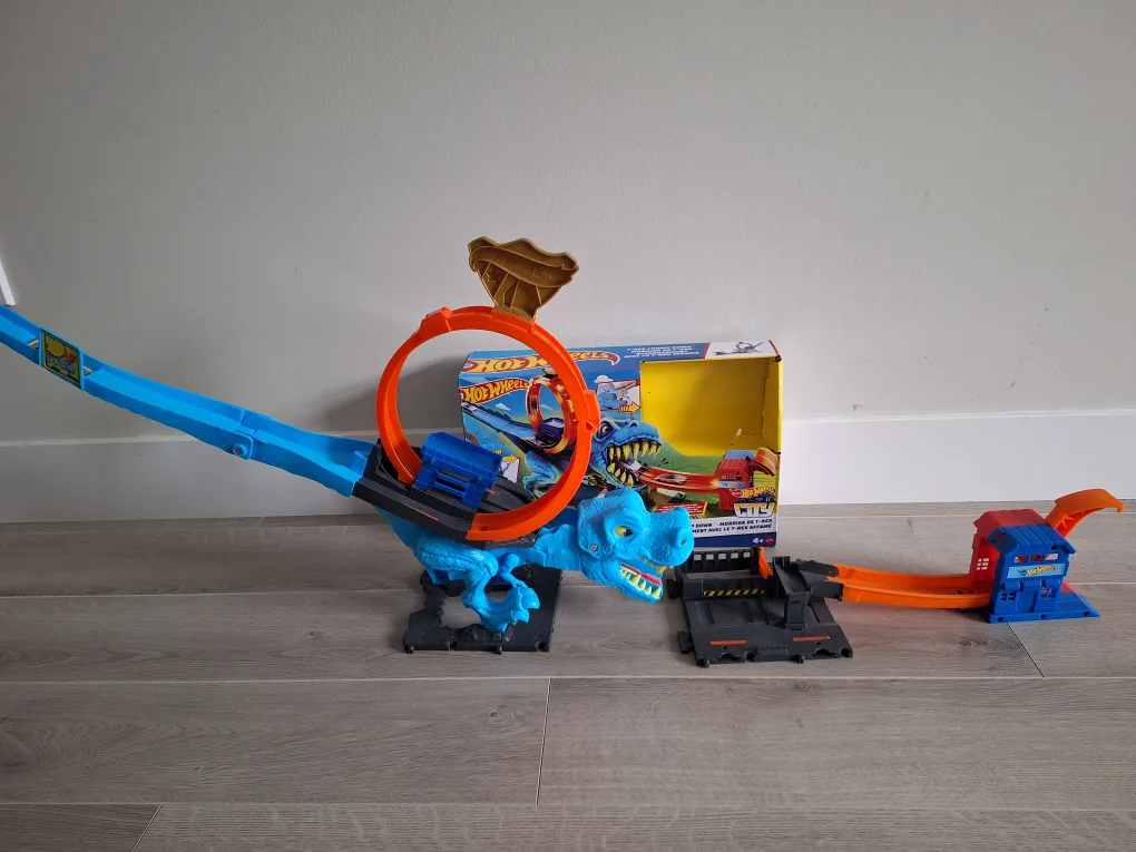 Hot Wheels City T-Rex Chomp Down Track Set 🥕 image indicator(4)
