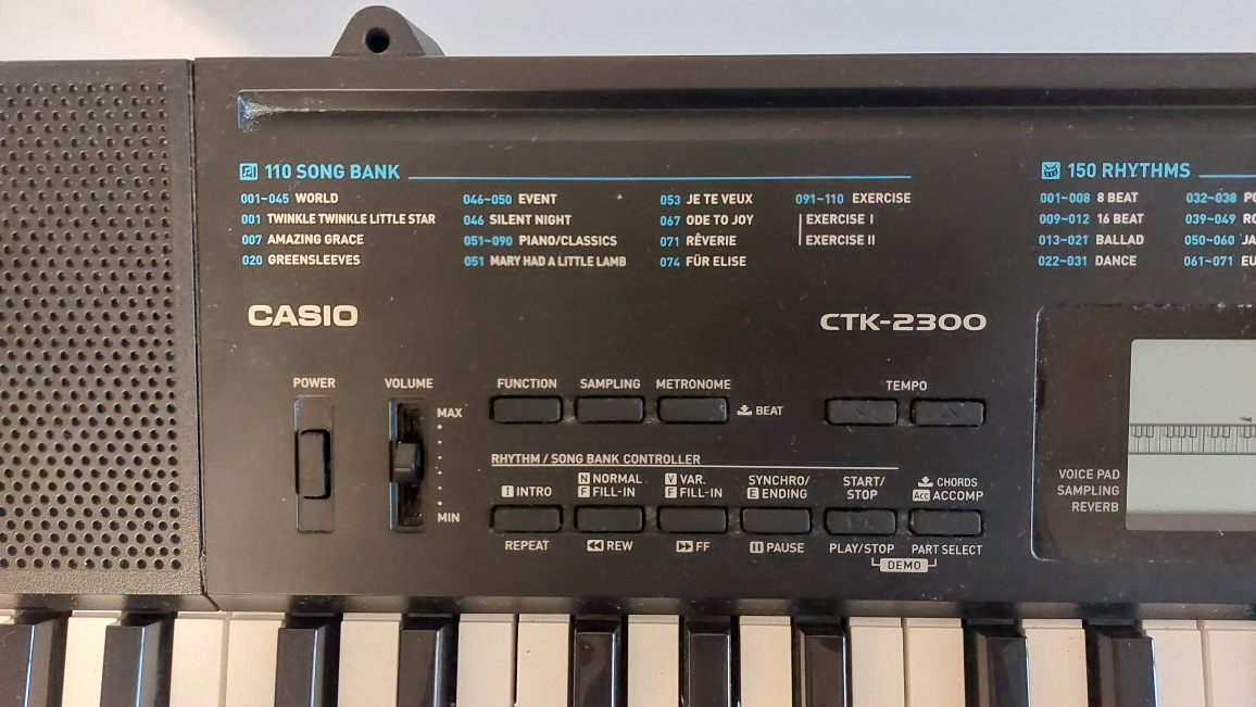 Casio CTK-2300 Keyboard with Stand - photo 2