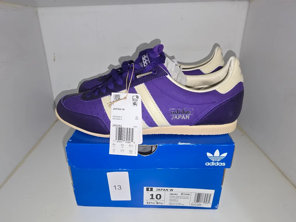 Adidas Japan W Purple/White Size 10 Women's image indicator(2)