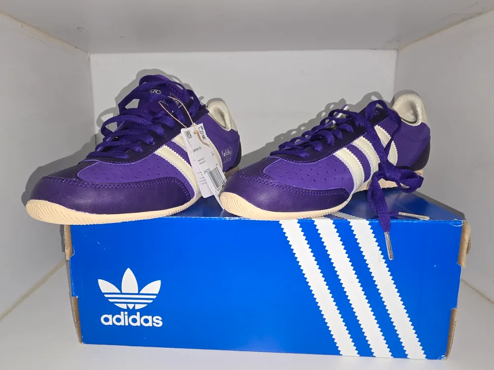 Adidas Japan W Purple/White Size 10 Women's image indicator(4)