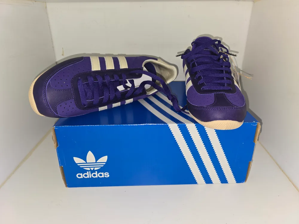 Adidas Japan W Purple/White Size 10 Women's image indicator(5)