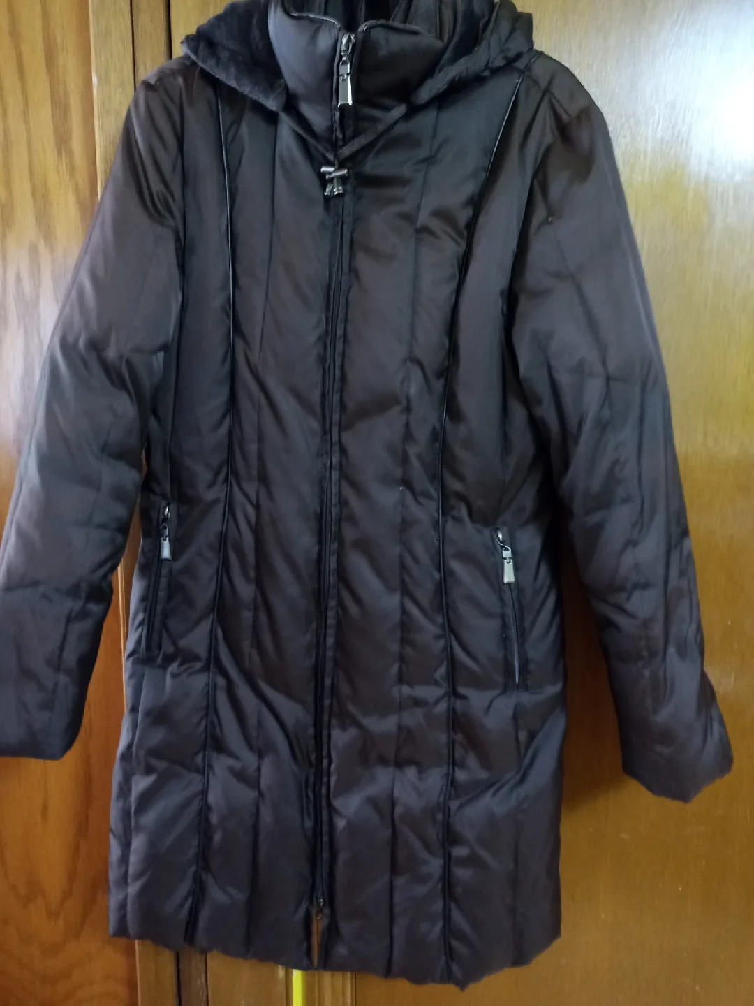 Liz Claiborne Outerwear Brown Puffer Coat - M/M