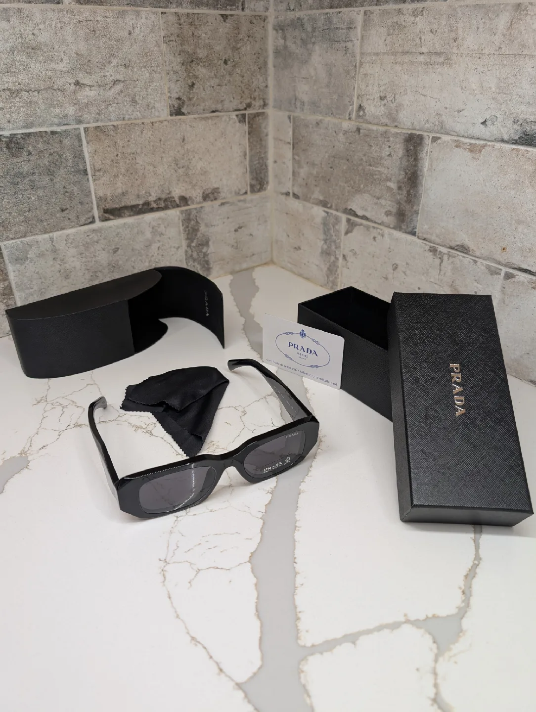 Prada Black Sunglasses image indicator(5)