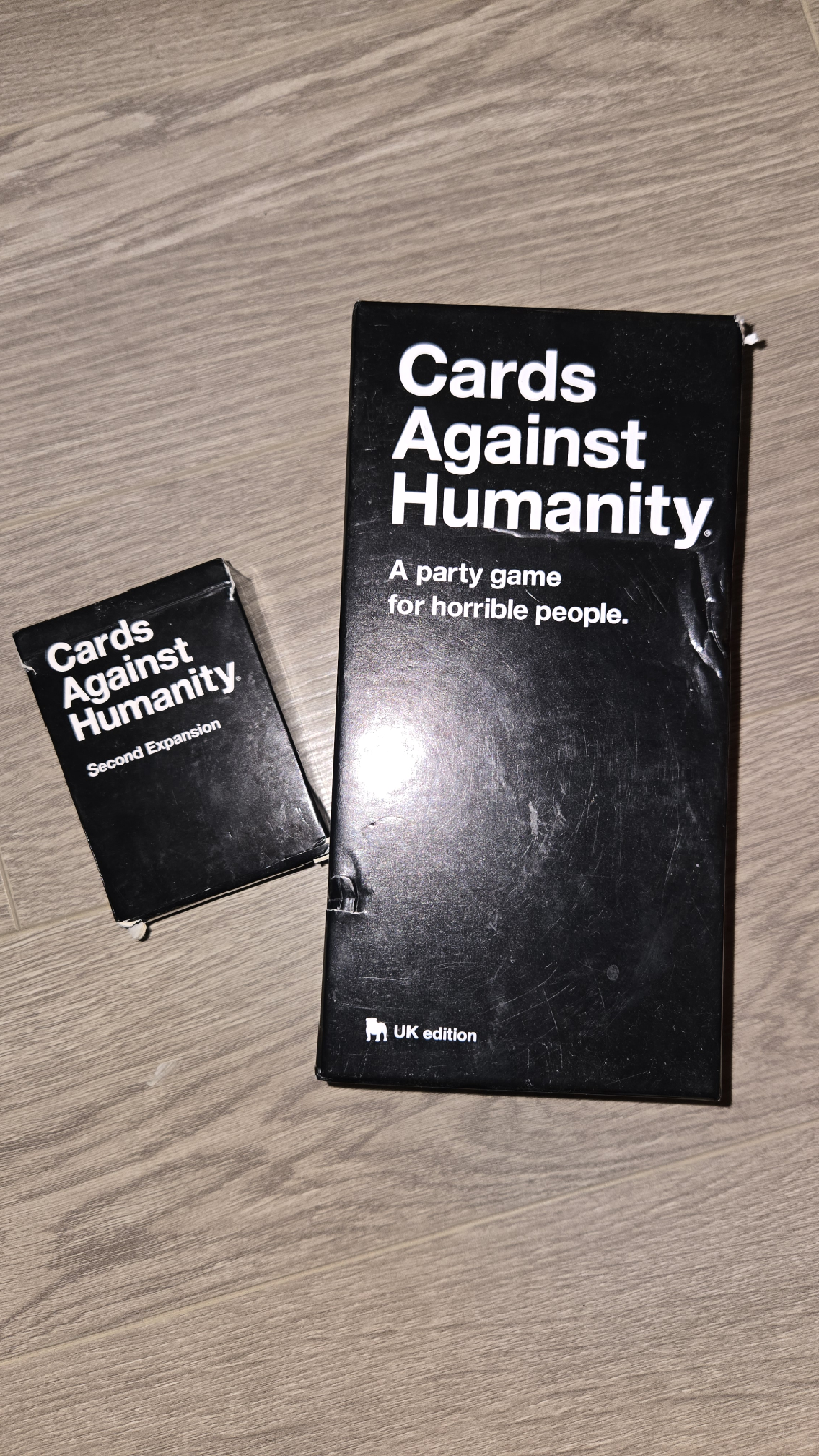 Cards Against Humanity + Second Expansion UK edition