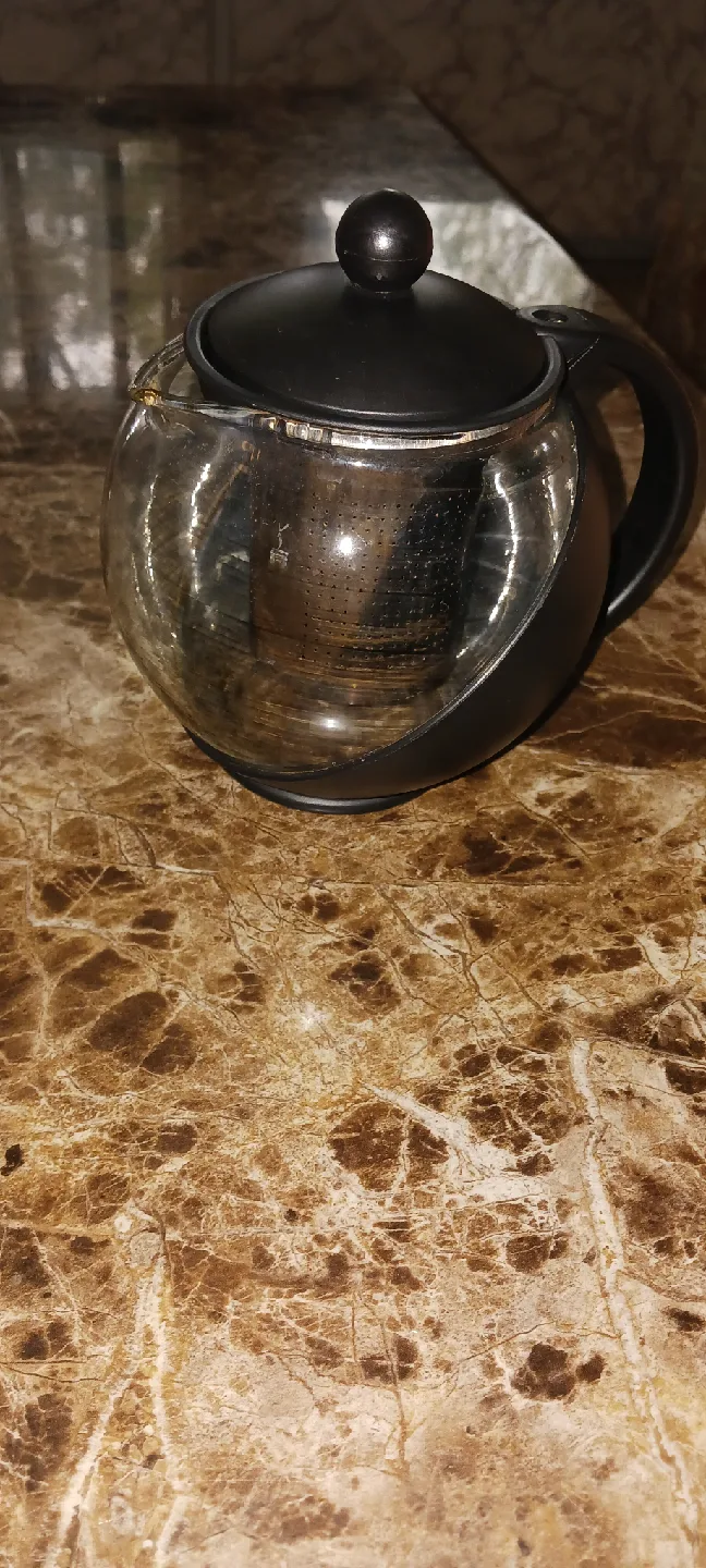 Glass Teapot with Black Accents$8 image indicator(2)