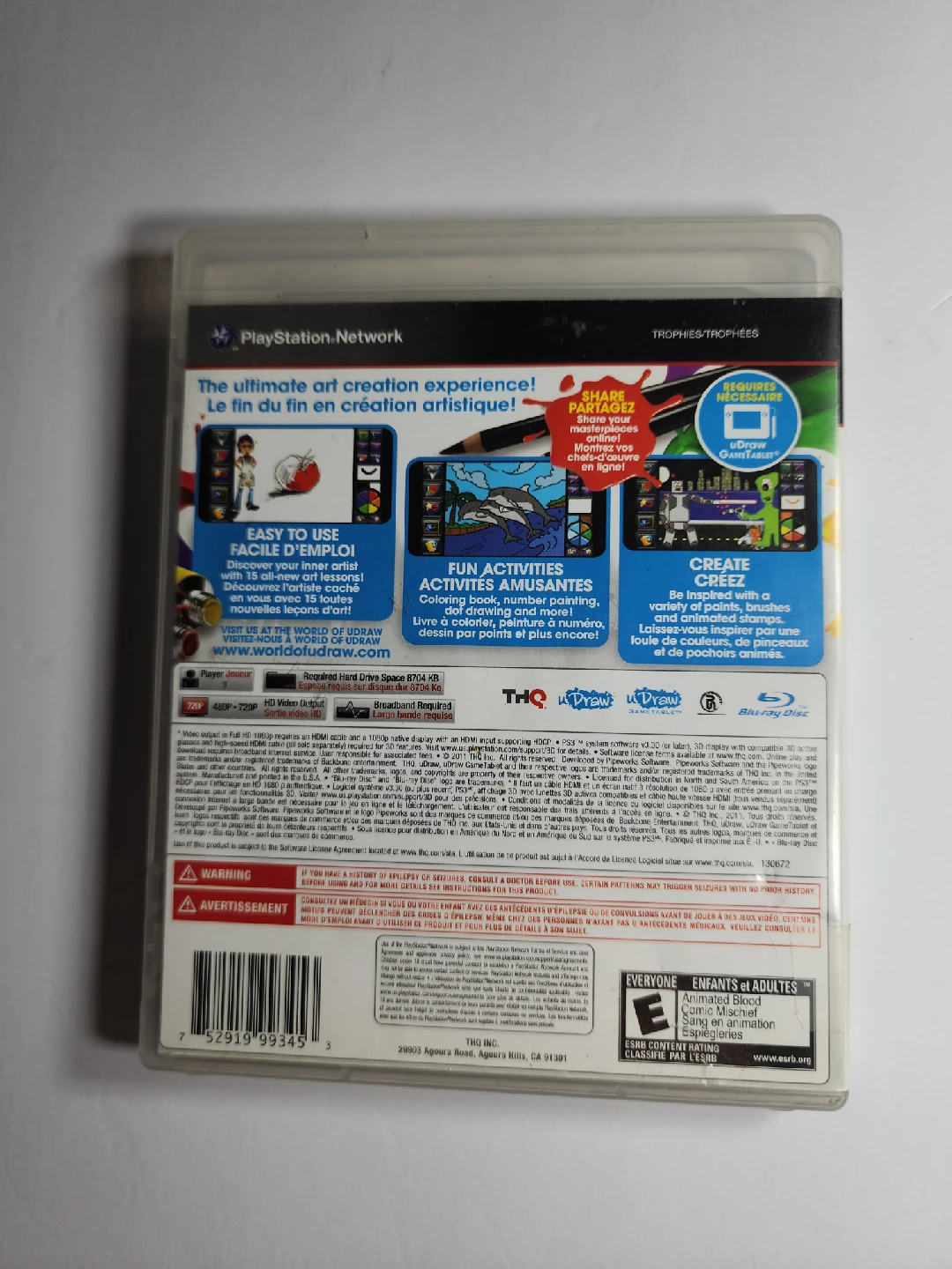 uDraw Studio: Instant Artist PS3 Game - photo 2
