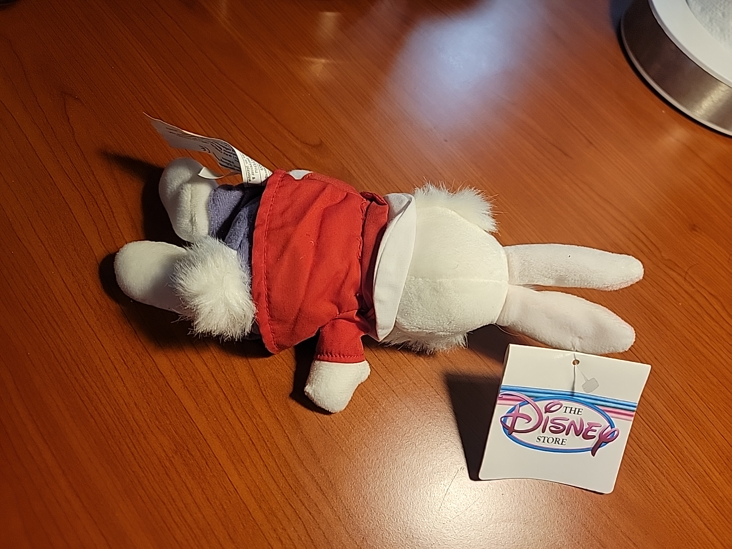 Disney Store White Rabbit Plush - New with Tags! - photo 2