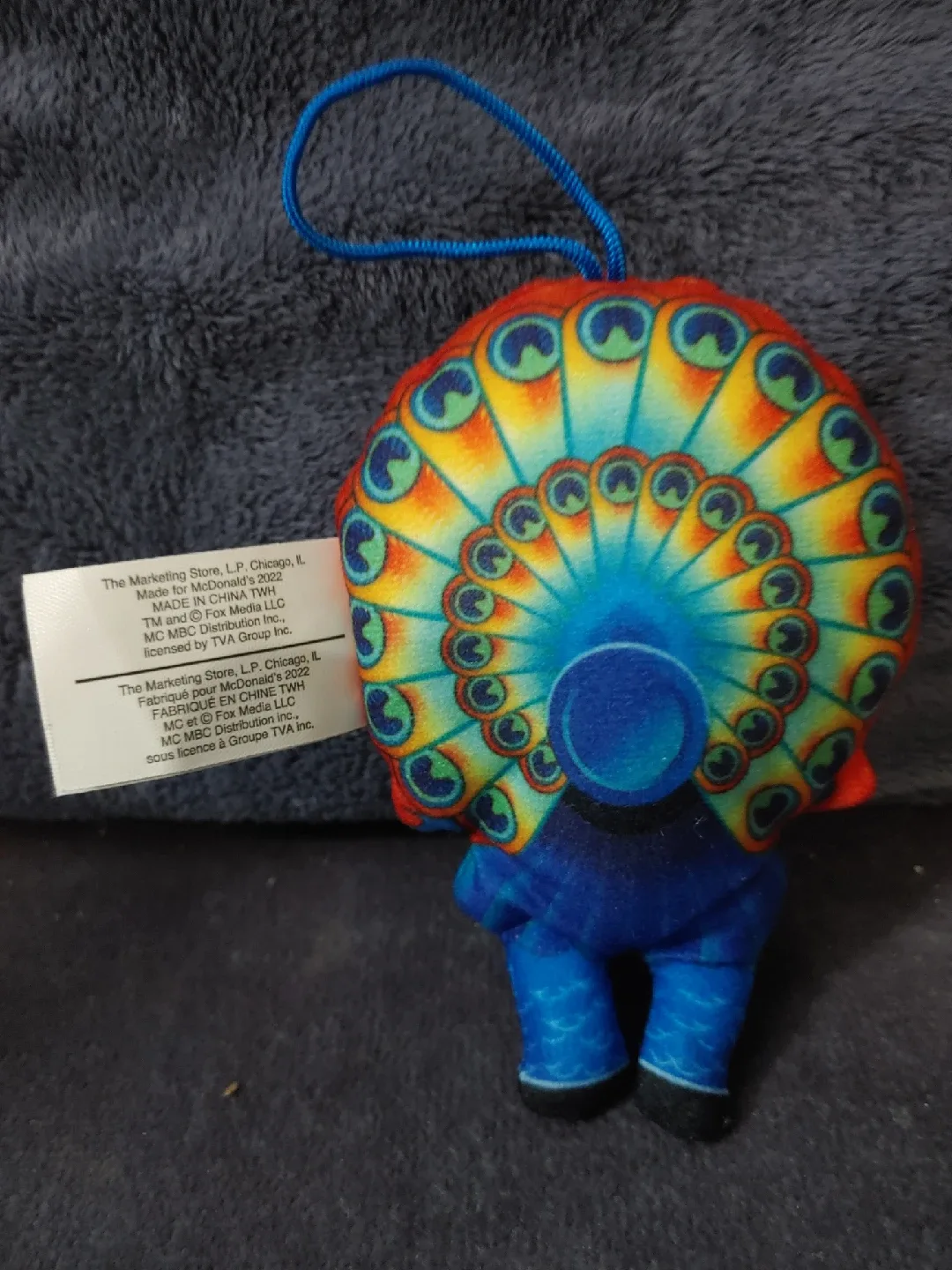 Masked Singer Peacock Plush Ornament image indicator(2)