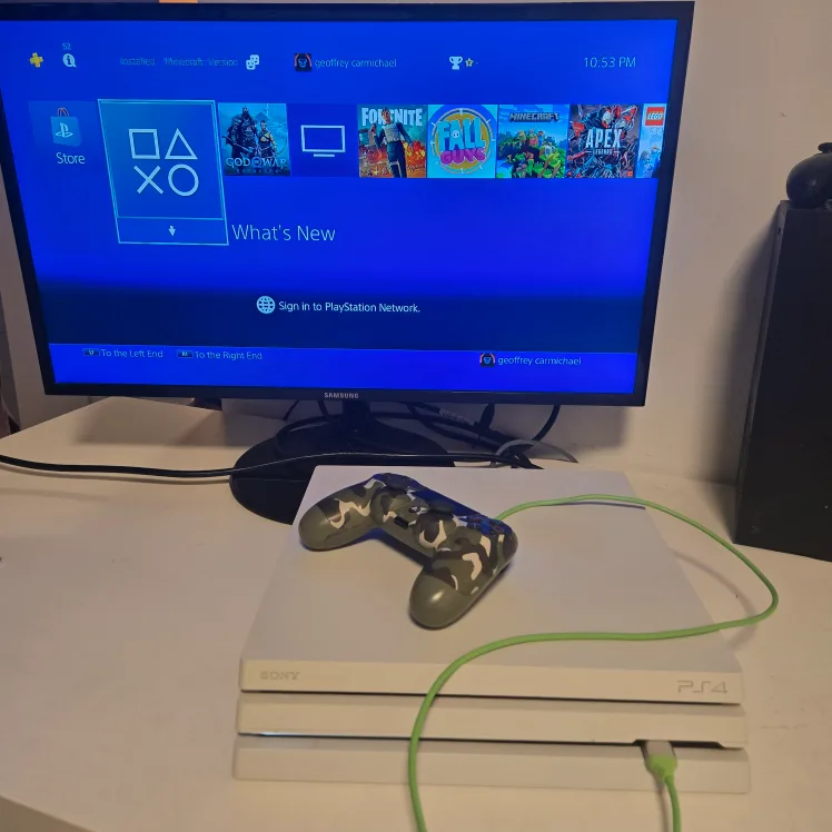 PS4 Pro. With all cables and controller. Everything works. thumbnail