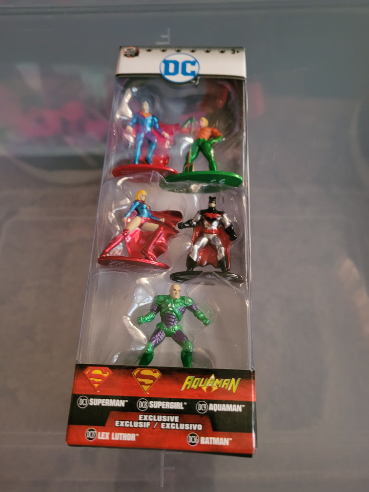 DC Nano Metalfigs 5-Pack, New