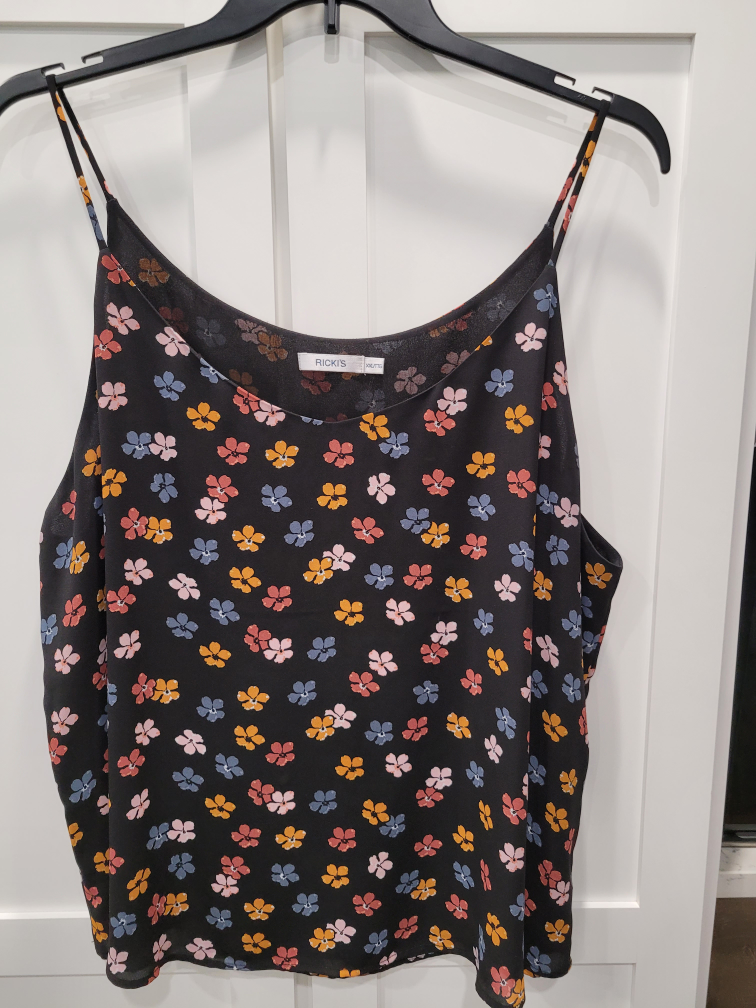 Ricki's Floral Cami Tank Top - Size XXL