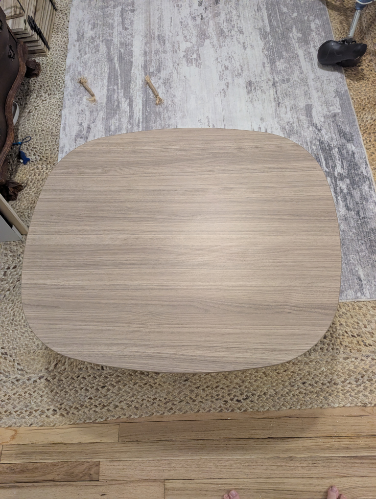 Modern Coffee Table with Metal Base - photo 2