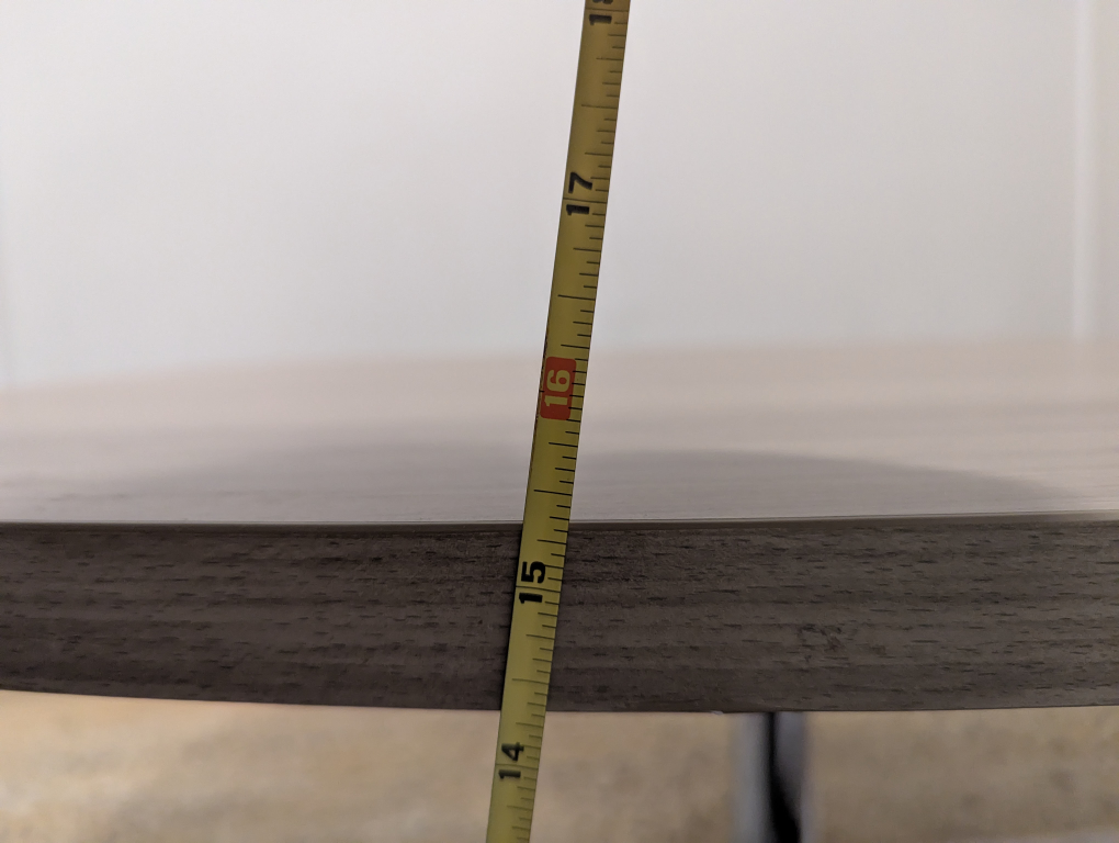 Modern Coffee Table with Metal Base - photo 4