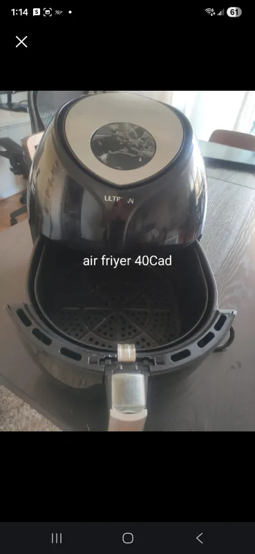 Ultron Air Fryer - Great Condition!