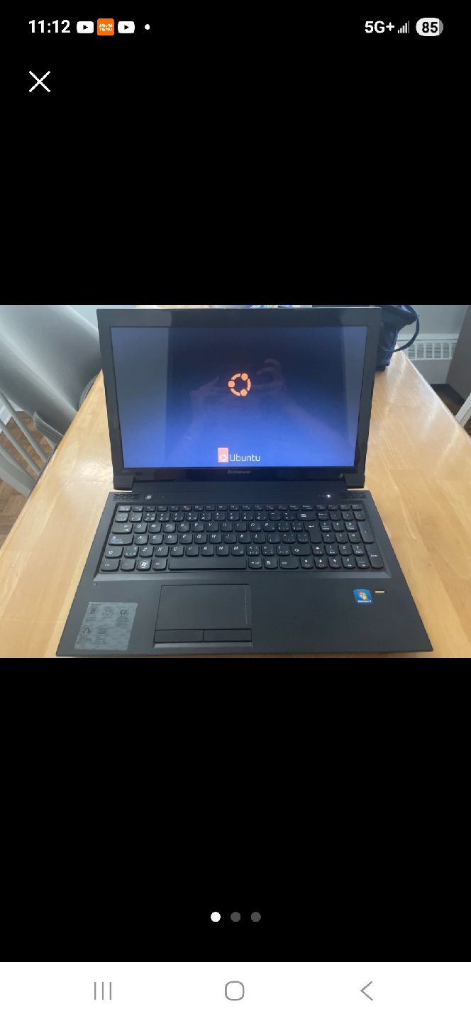 Lenovo Laptop - Black
