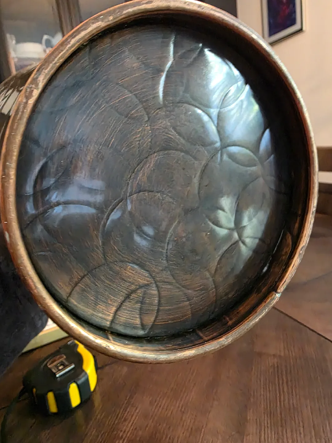 Large Antique Copper Jug image indicator(6)