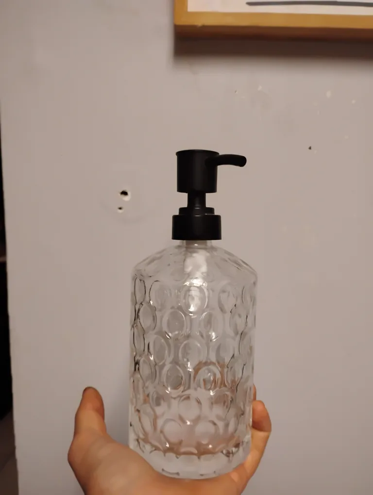 Clear Glass Soap Dispenser thumbnail
