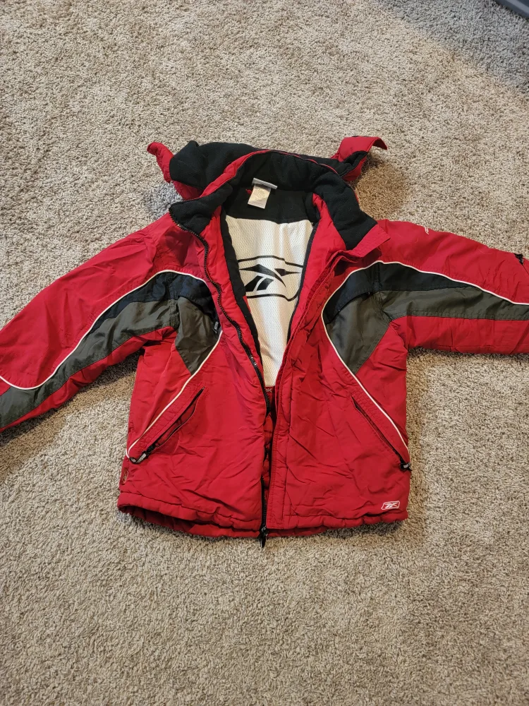 Reebok Red Winter Jacket thumbnail