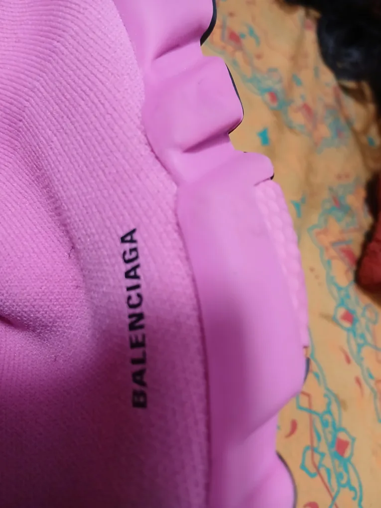 Balenciaga Pink Speed Sock Sneakers - Size US 13 image indicator(2)