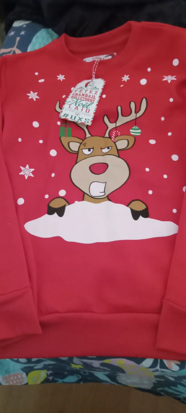 Holidays by Changez Ugly Christmas Sweatshirt - L thumbnail