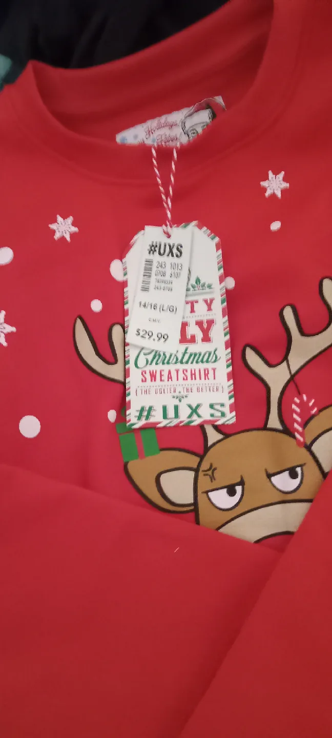 Holidays by Changez Ugly Christmas Sweatshirt - L image indicator(3)