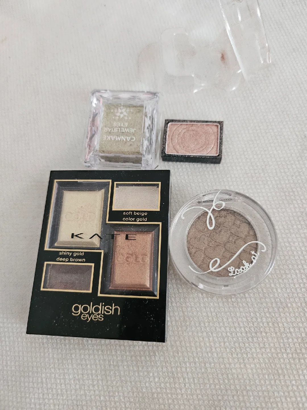 Mixed Eyeshadow Lot - Canmake, Kate, Look at thumbnail