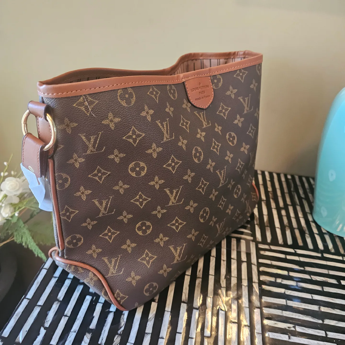 Louis Vuitton Brown Monogram Shoulder Bag