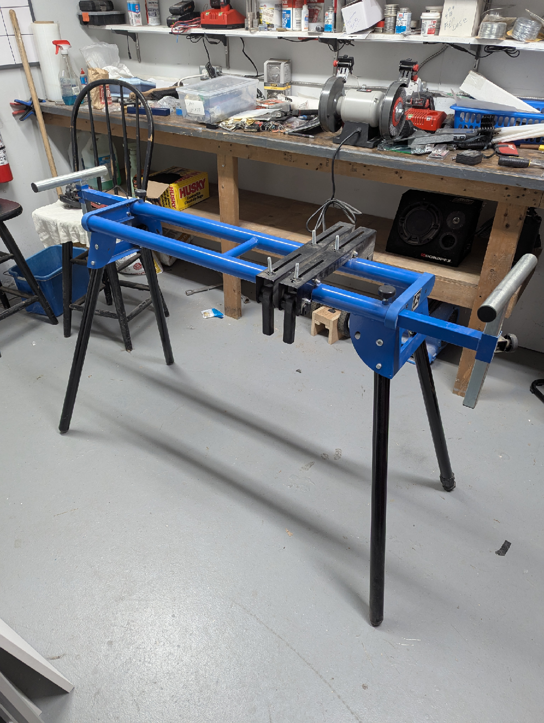 Adjustable Miter Saw Stand