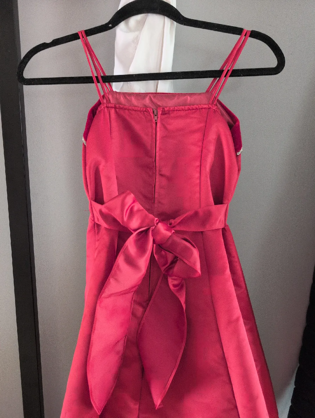 Leeying Bong Red Dress with Bolero - Size 12 image indicator(4)