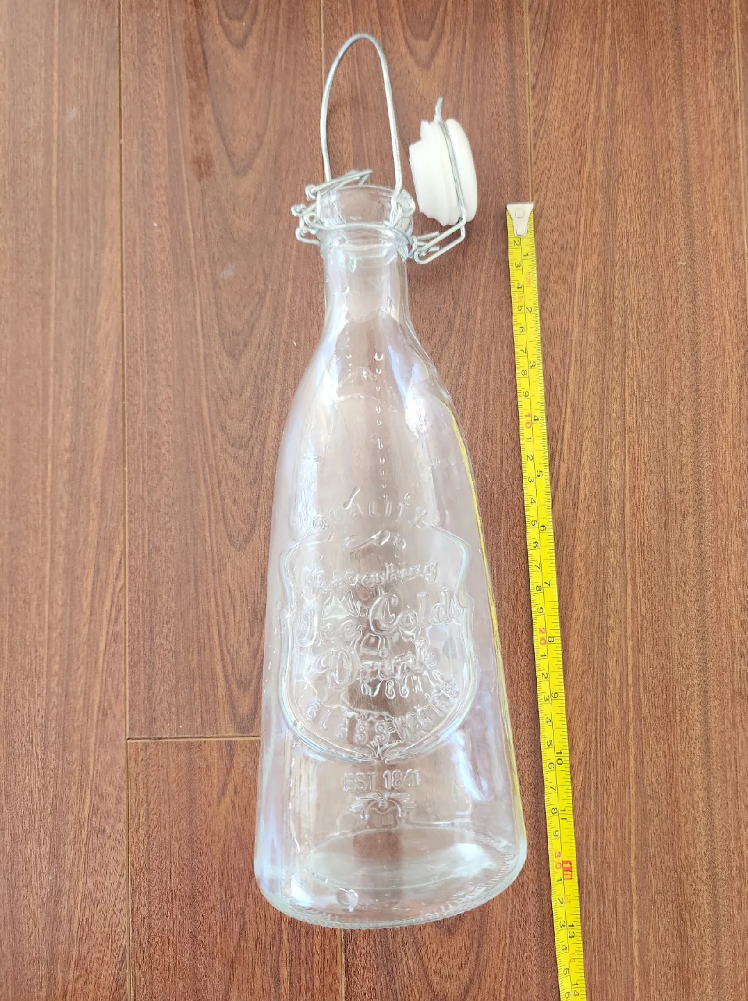Water Bottles with Swing Top - 12 available