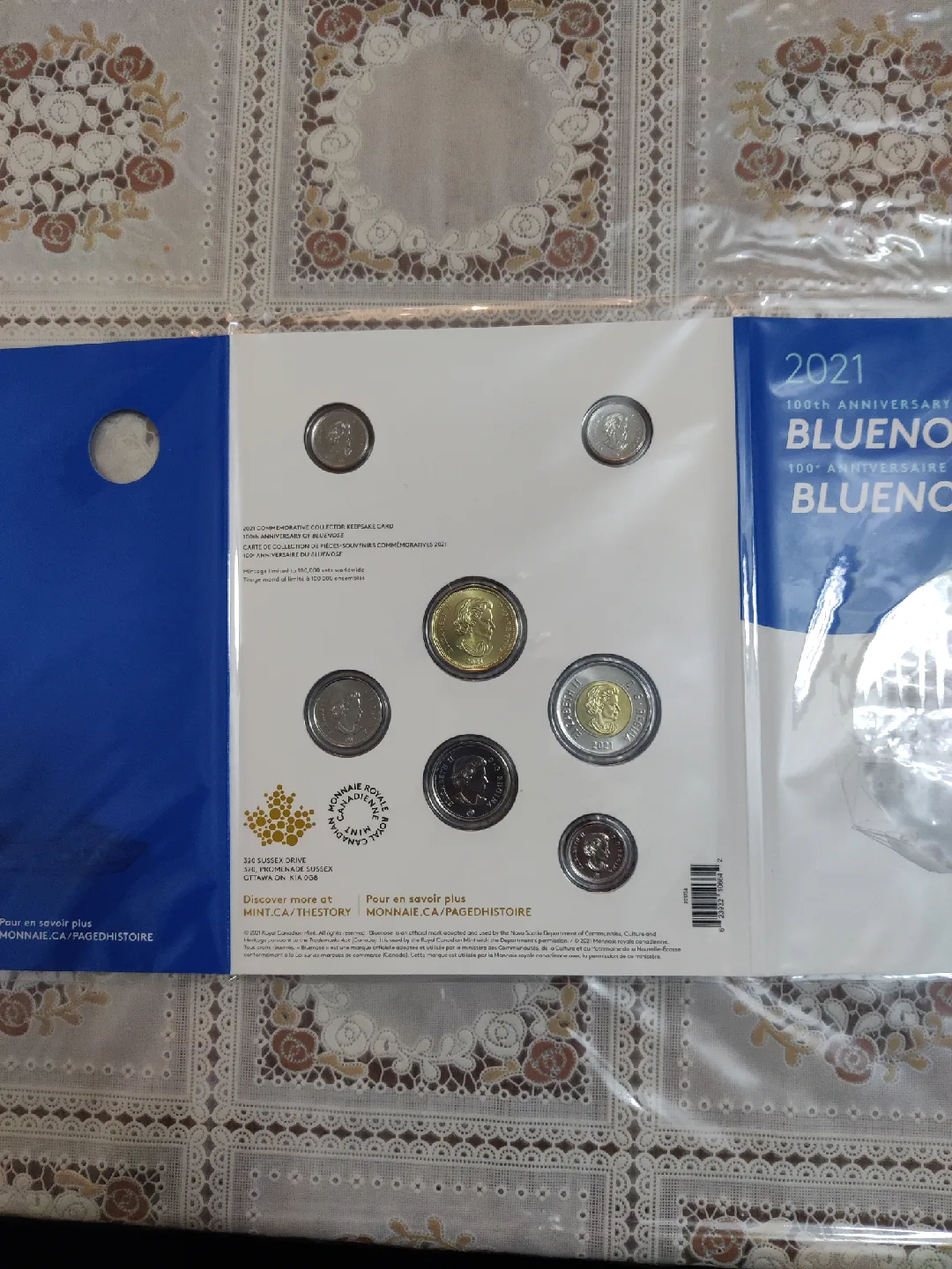 2021 Bluenose 100th Anniversary Coin Set image indicator(5)