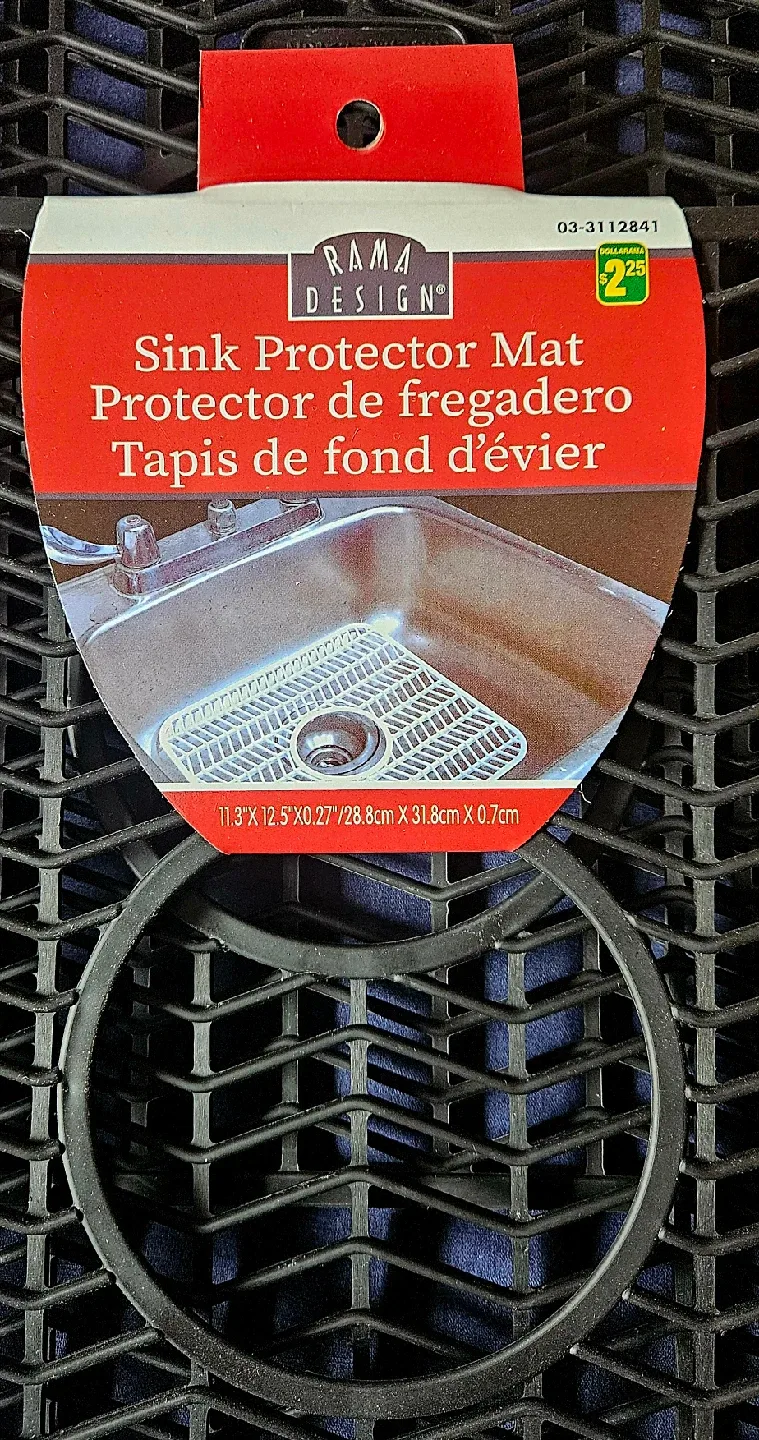 3 Sink Protector Mats - NEW thumbnail