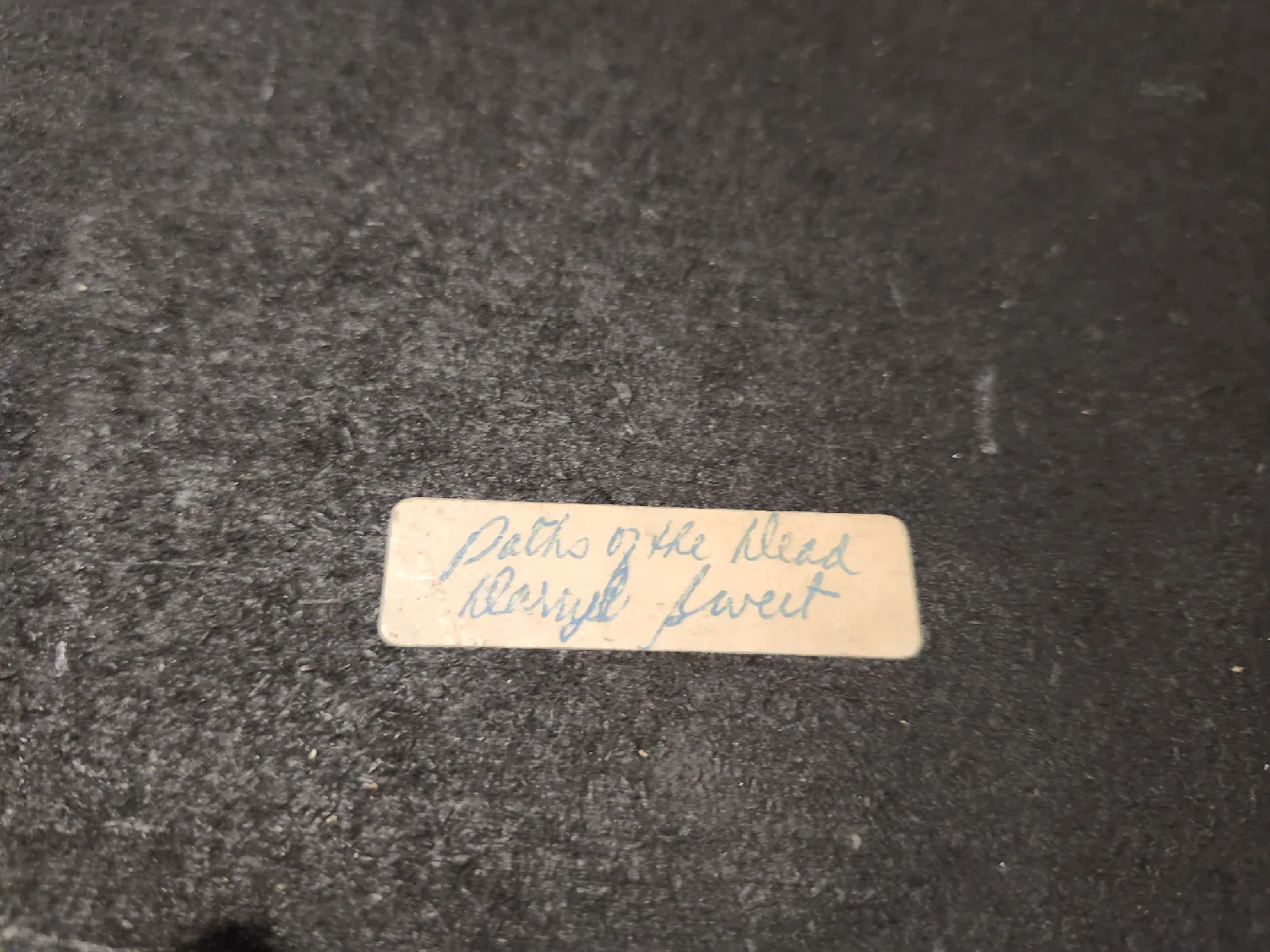 Vintage from 1980 "Paths of the Dead Darryl Sweet Art Print" image indicator(2)