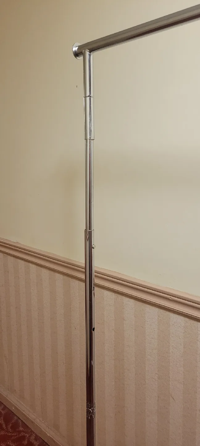 Rolling Garment Rack - Silver image indicator(2)