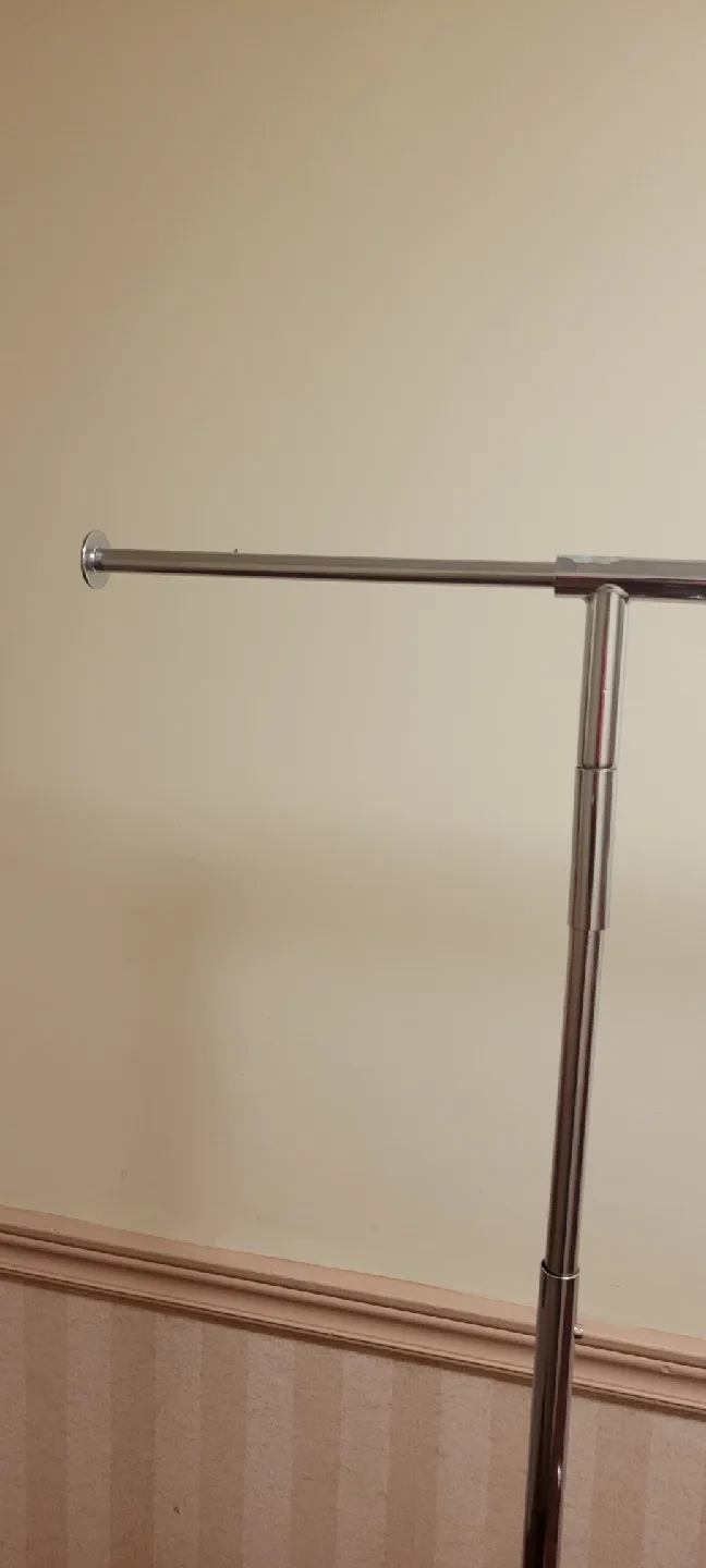 Rolling Garment Rack - Silver image indicator(3)