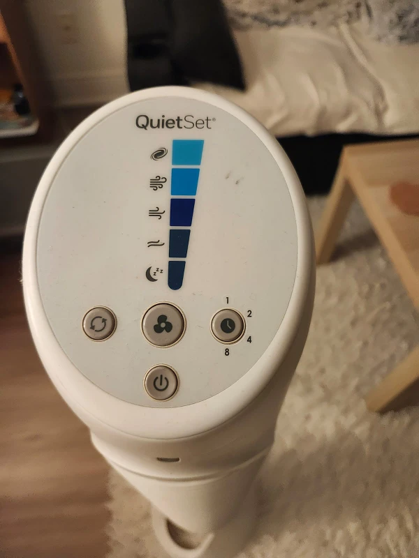 Honeywell QuietSet Tower Fan - White - photo 2