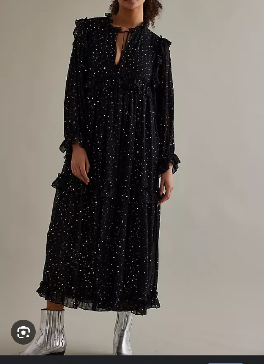 Stella Nova Black Sparkle Dress - Size Small