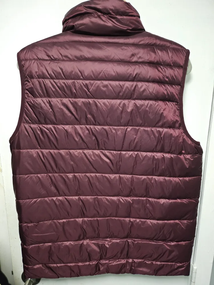 Burgundy 1826 Puffer Vest - Wine - Size M image indicator(2)