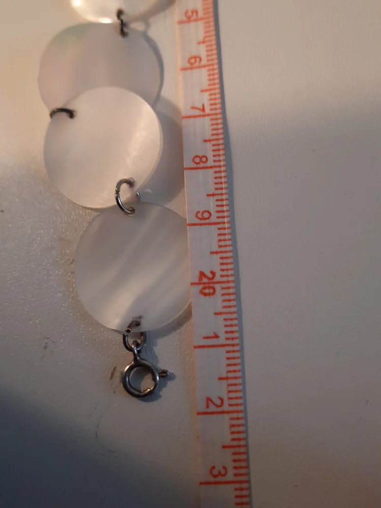 Necklace Lot: Black, White, Silver image indicator(2)