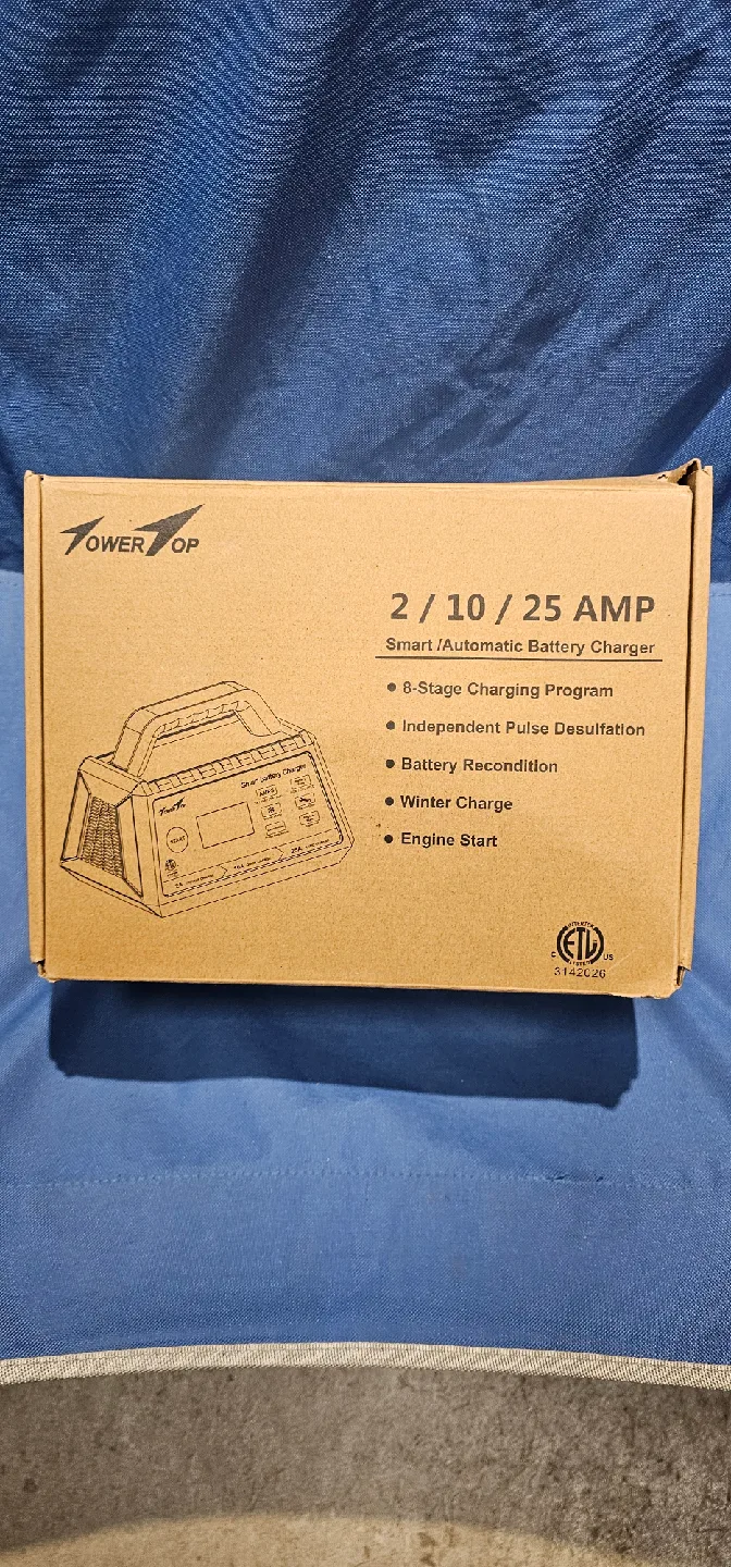 TowerTop Max 25 Amp Smart Battery Charger image indicator(6)