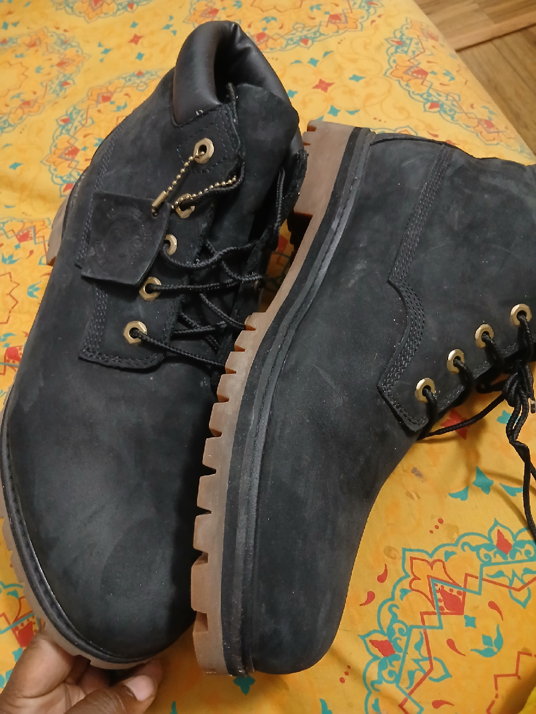 Timberland Black Ankle Boots