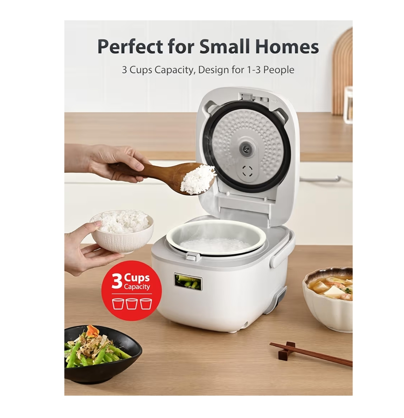 Small Rice Cooker, - photo 3