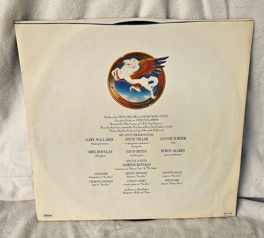 The Steve Miller Band Book of Dreams Original 1972 Vinyl LP image indicator(3)