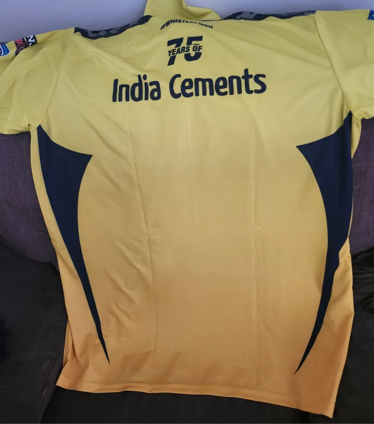 4XL Chennai Super Kings Premium Fit Tee image indicator(2)