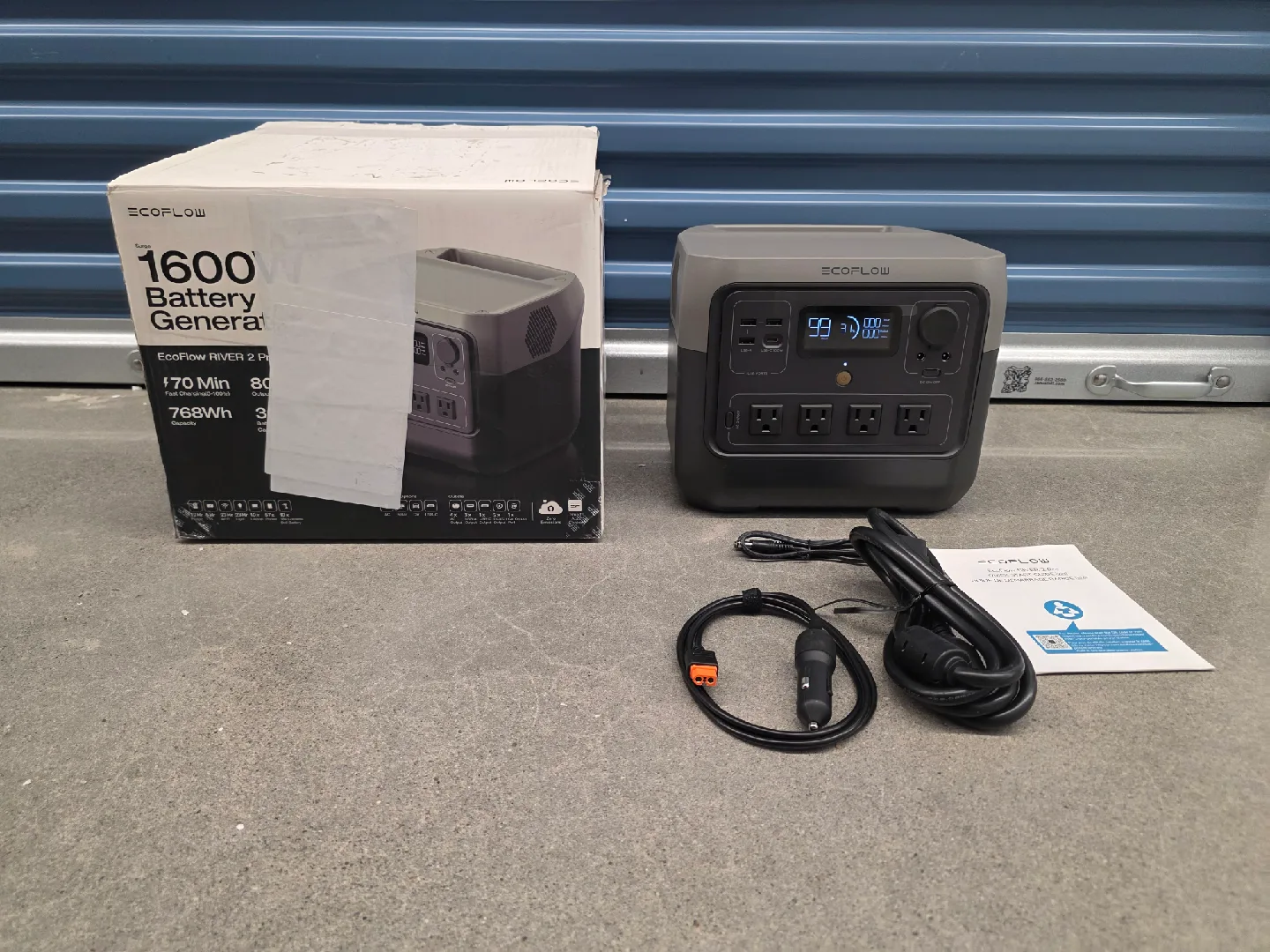 EcoFlow River 2 Pro Portable Power Station –1600W – Brand New image indicator(2)