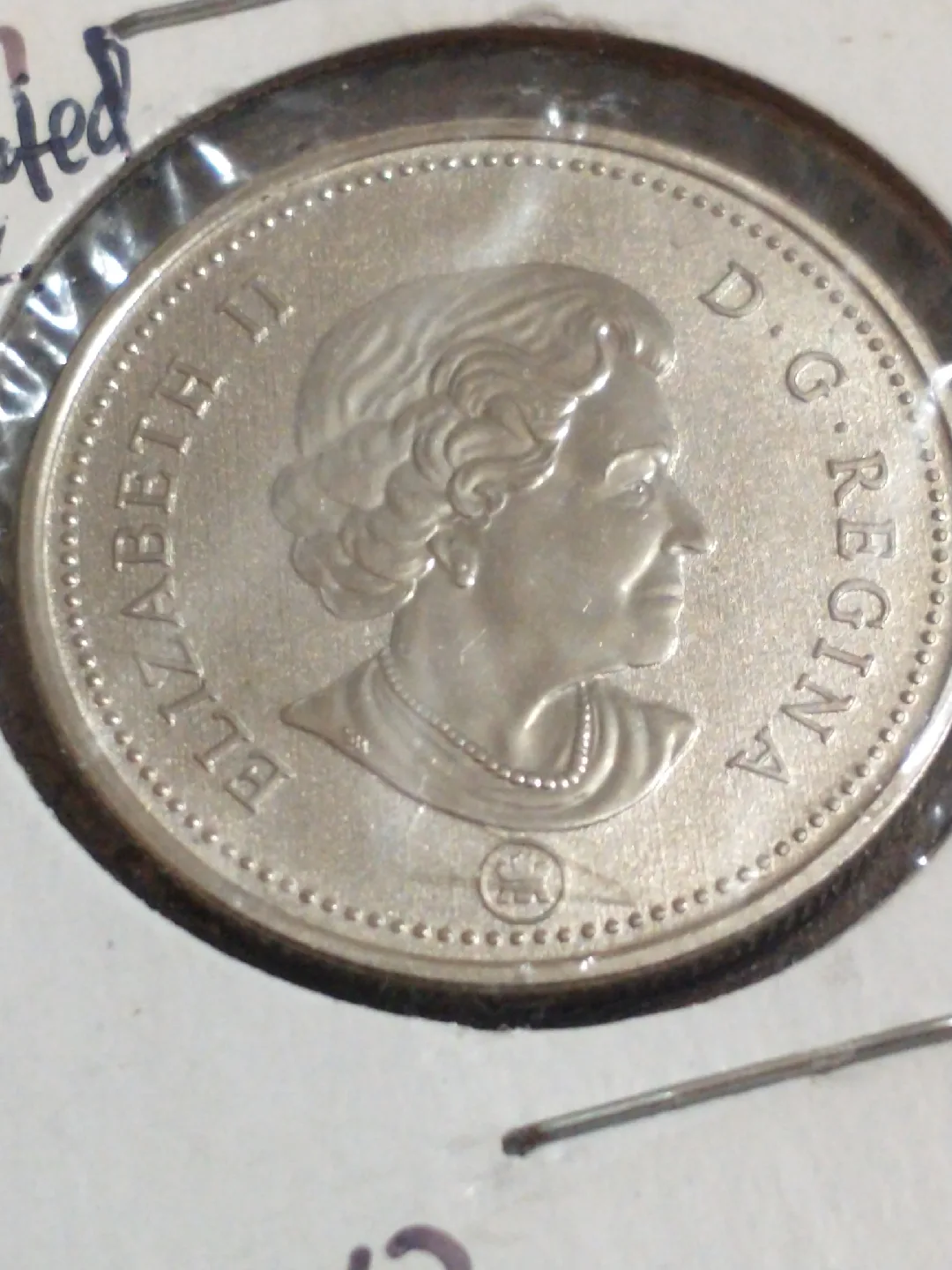 Lovely 2010 Canada specimen 50 cent piece, KM#494a, my #2011-112 image indicator(3)