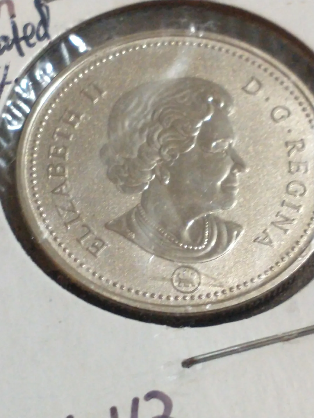 Lovely 2010 Canada specimen 50 cent piece, KM#494a, my #2011-112 image indicator(4)